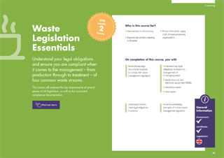 CIWM Resource and Waste Management Courses Training Brochure