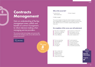 CIWM Resource and Waste Management Courses Training Brochure