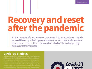 Recovery and reset after the pandemic