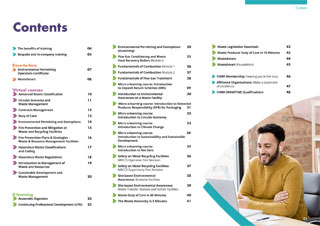 CIWM Resource and Waste Management Courses Training Brochure