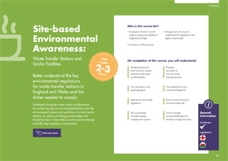 CIWM Resource and Waste Management Courses Training Brochure