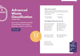 CIWM Resource and Waste Management Courses Training Brochure