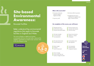 CIWM Resource and Waste Management Courses Training Brochure