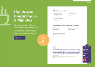 CIWM Resource and Waste Management Courses Training Brochure