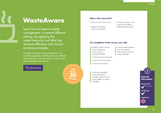 CIWM Resource and Waste Management Courses Training Brochure