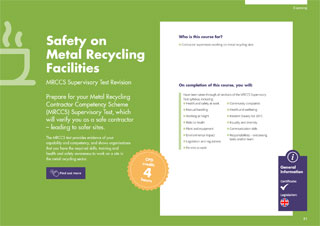 CIWM Resource and Waste Management Courses Training Brochure