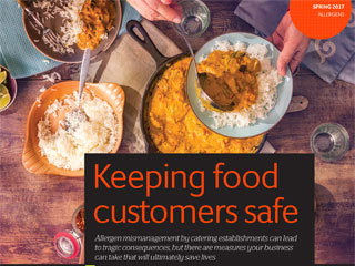 Keeping food customers safe