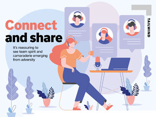 TAILWIND  Connect and share