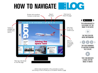 How to use your digital edition of The Log