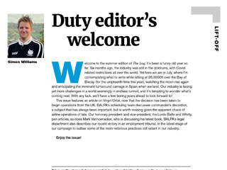 Duty editors’ Welcome
