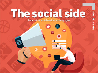 Look out for social medias warning signs
