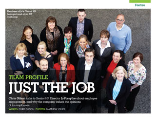 Chris Gilson talks to Senior HR Director jo Forsythe about employee engagement, and why the company values the opinions of its employees