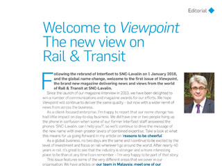 Editorial - Viewpoint