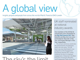 A global view Insights, projects and people from across the world of Rail & Transit at SNC-Lavalin; SNC-Lavalin at core of CORE 2016