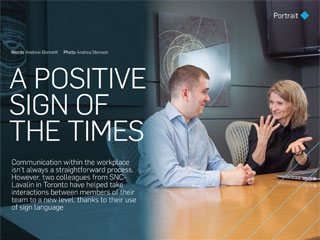 A global view Insights, projects and people from across the world of Rail & Transit at SNC-Lavalin