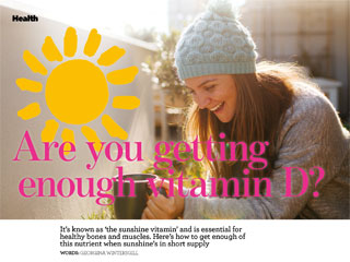 How to boost your levels of vitamin D in winter if you have arthritis