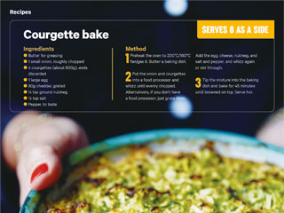 Tip the mixture into the baking dish and bake for 45 minutes until browned on top. Serve hot. 