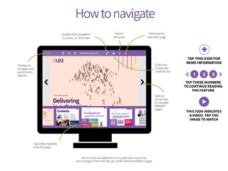 How to use your digital edition of ABI Review