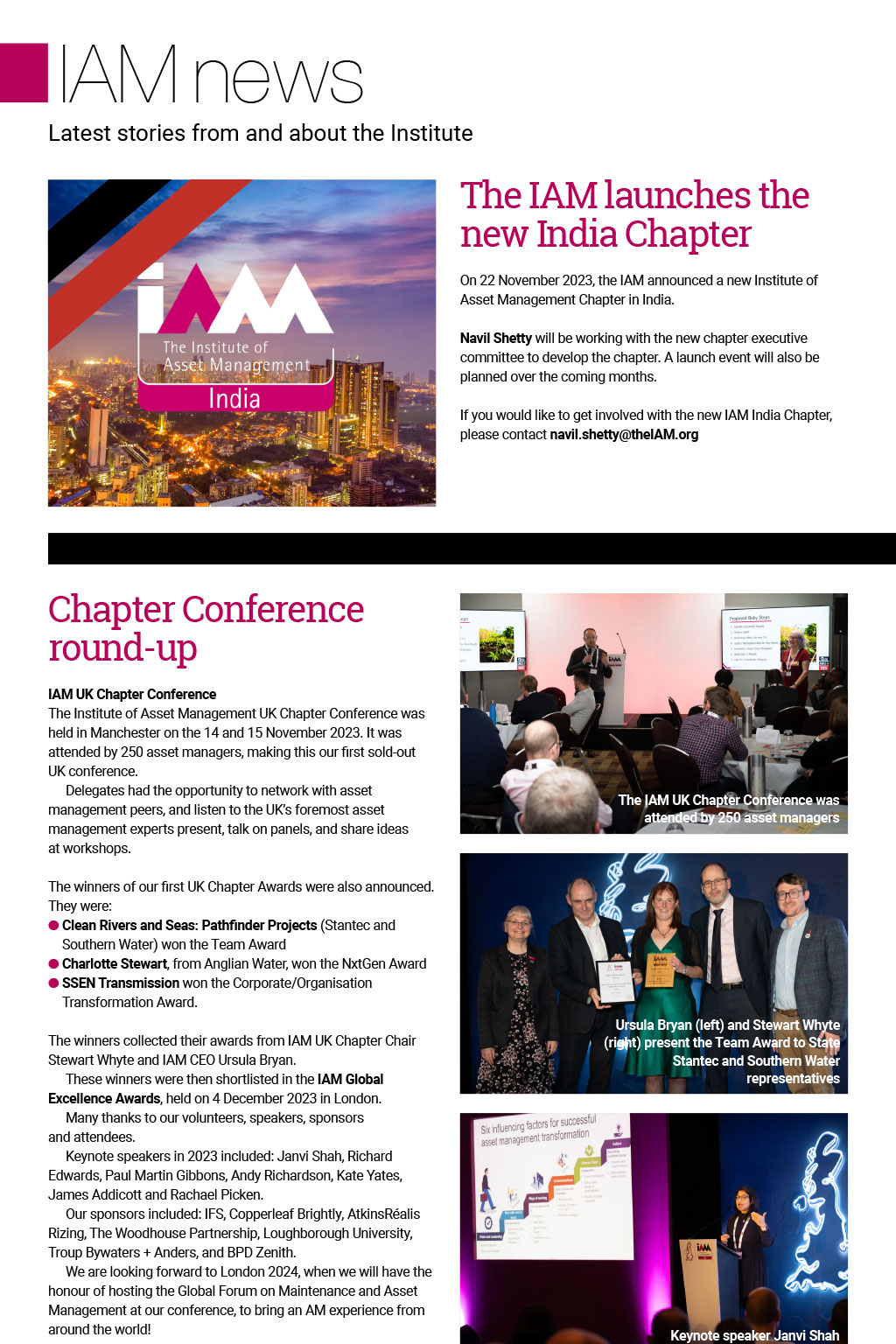 Latest stories from and about the Institute