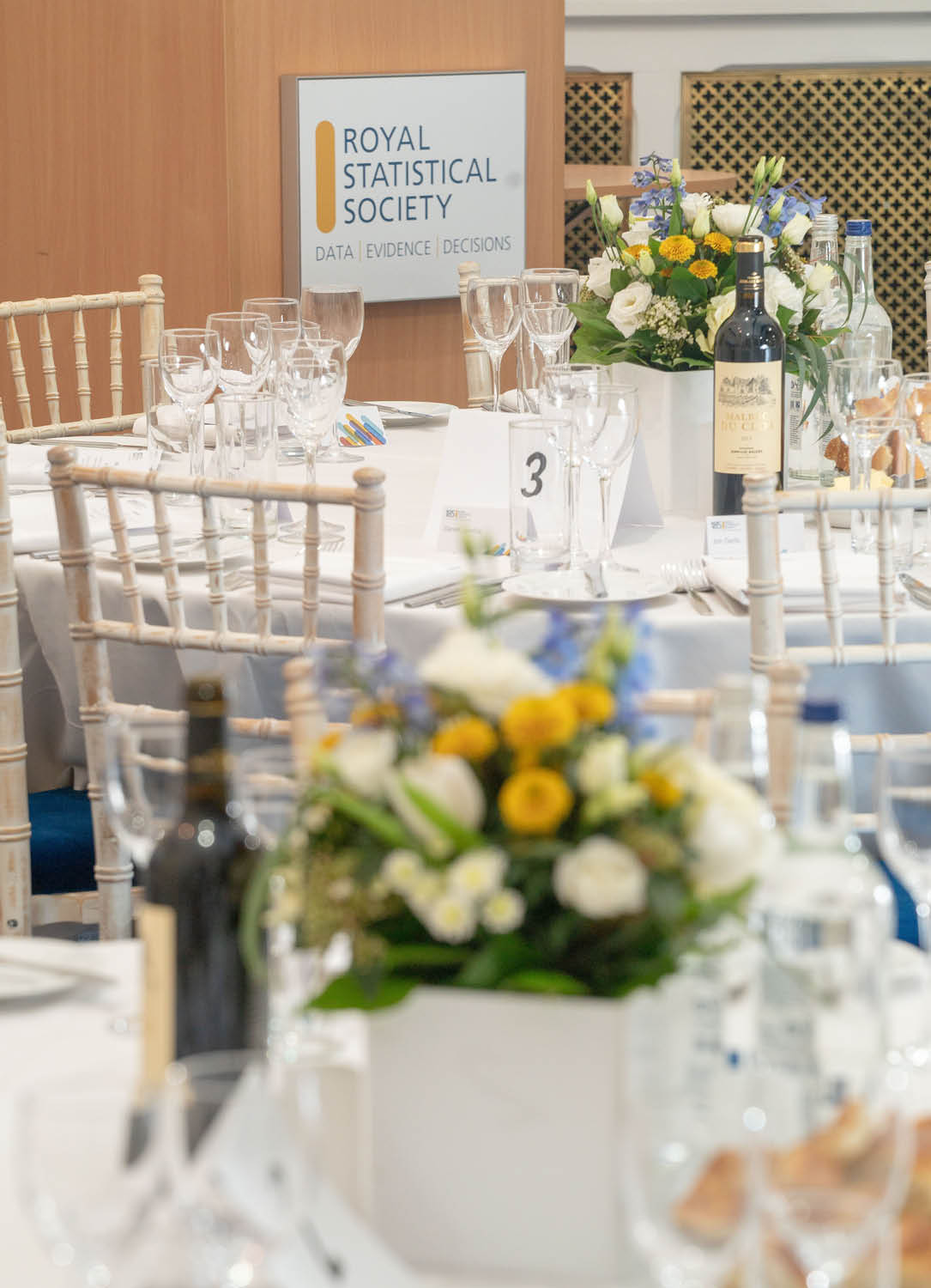 The Royal Statistical Society President's Dinner in London. Photo date: Wednesday, February 6, 2019. Photo: Richard Gray