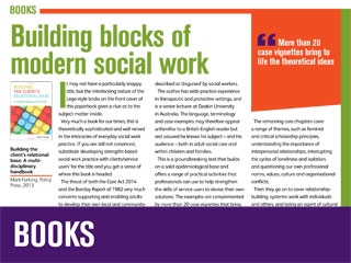 Building blocks of modern social work