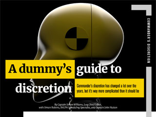 A dummy’s guide to discretion