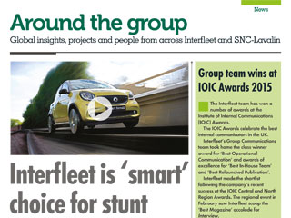 Global insights, projects and people from across Interfleet and SNC-Lavalin