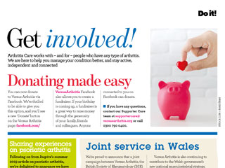 Arthritis Care works with – and for – people who have any type of arthritis. We are here to help you manage your condition better, and stay active, independent and connected