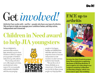 Arthritis Care works with – and for – people who have any type of arthritis. We are here to help you manage your condition better, and stay active, independent and connected