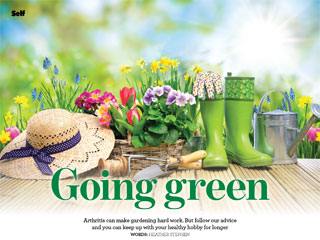 Arthritis can make gardening hard work. But follow our advice and you can keep up with your healthy hobby for longer