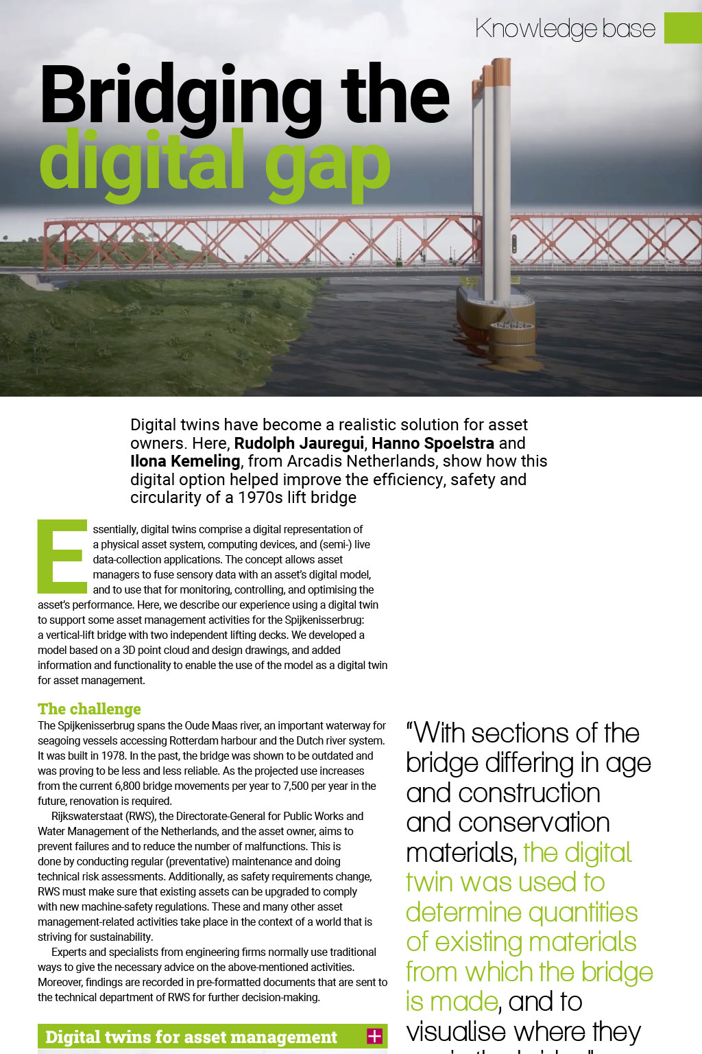 Bridging the digital gap