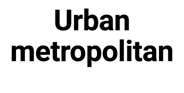 Urban metropolitan
