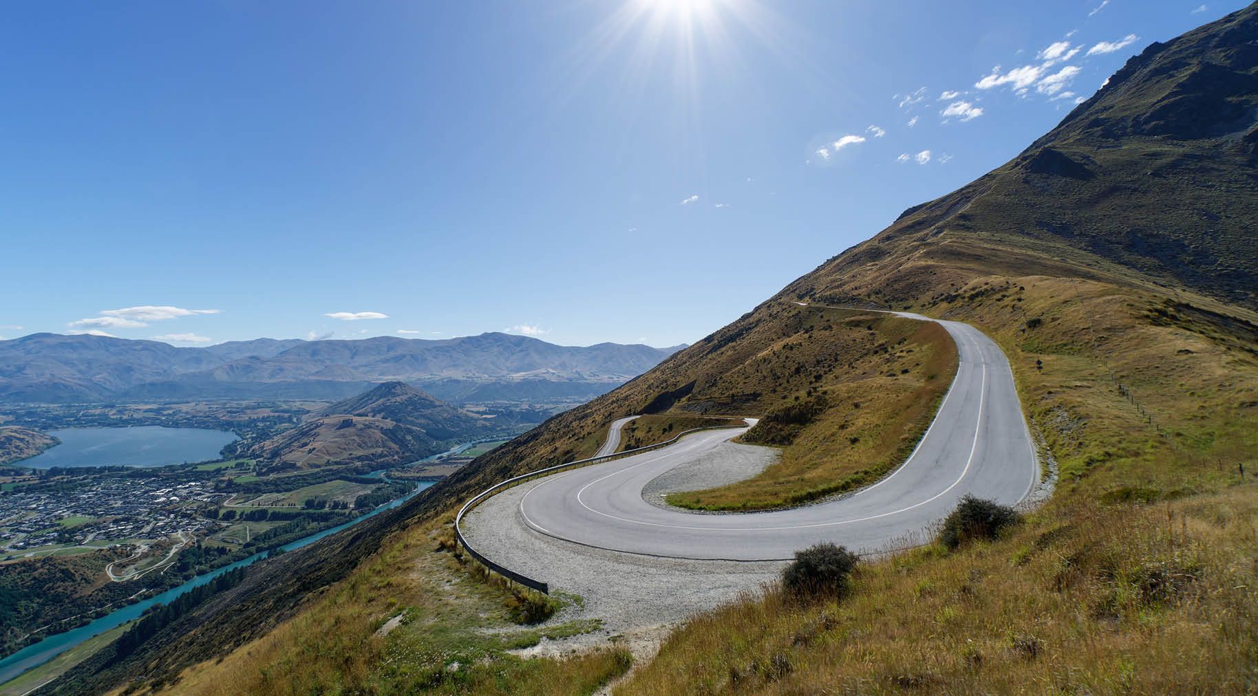 Summer up the ski resort