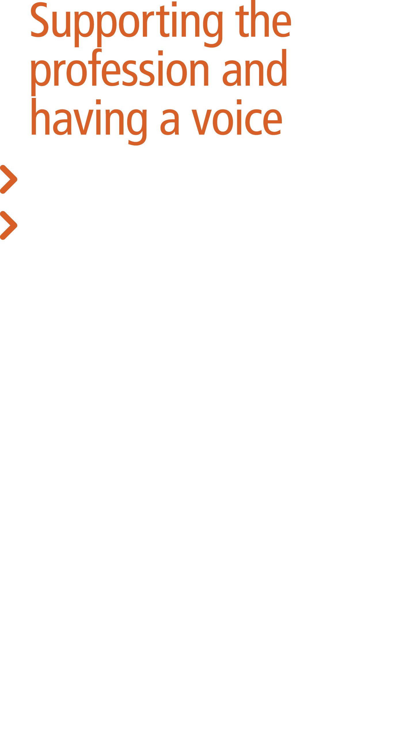 Supporting the profession and having a voice Statistics Under Pressure  Get involved in governance