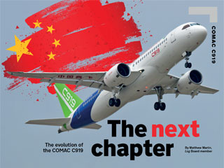 The evolution of the COMAC C919