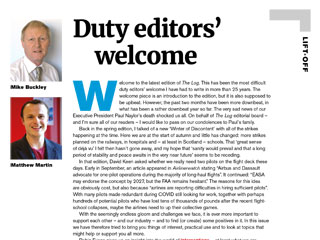Duty editors’ Welcome