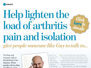 What does Arthritis Care Click do to help?