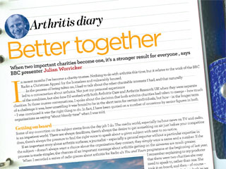 Become a member of Arthritis Care