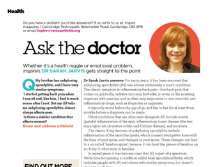 Ask the doctor