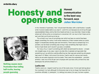 Honesty and openness