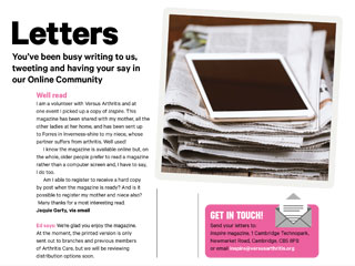 You’ve been busy writing to us, tweeting and having your say in our Online Community