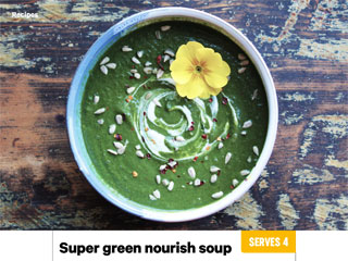 Food - Super green nourish soup